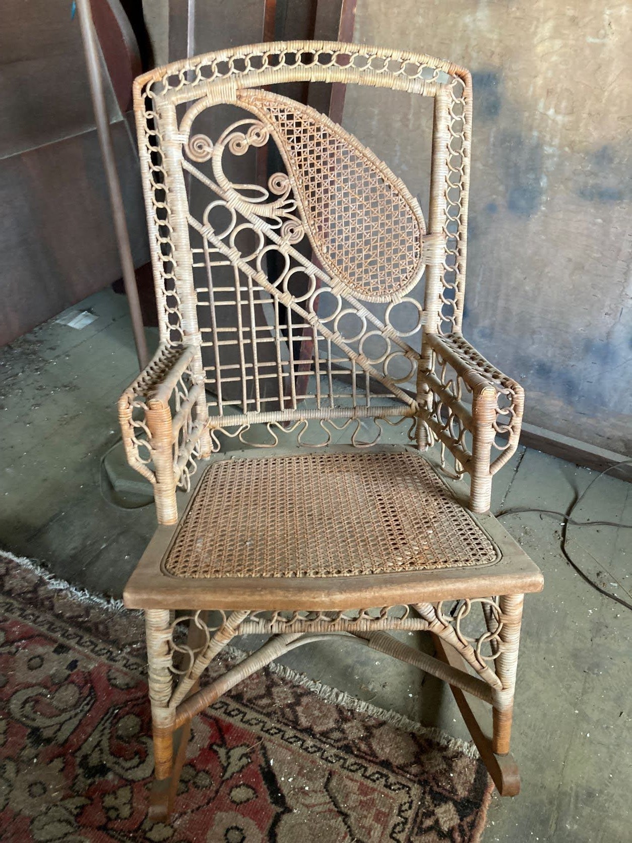 Wicker Rocking Chair