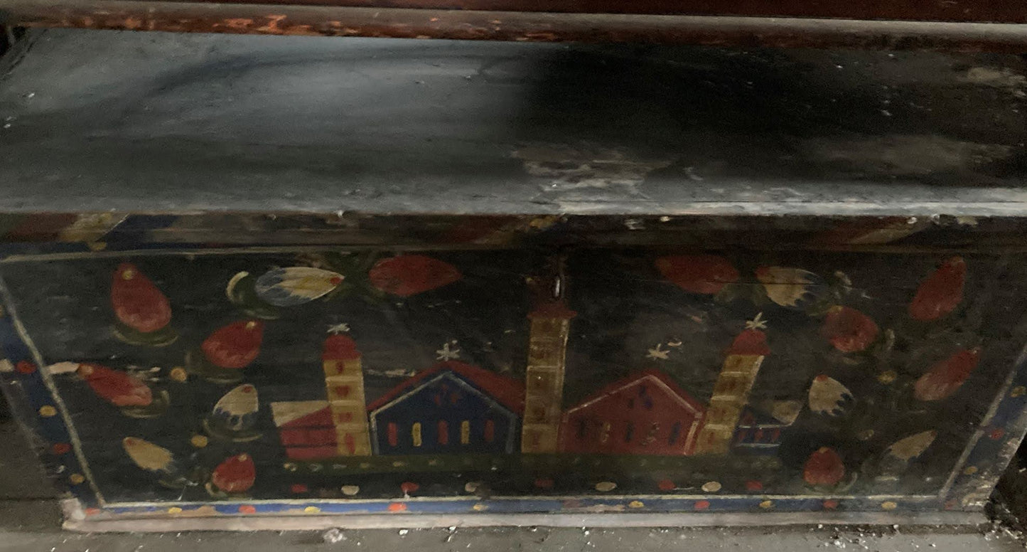 Hand Painted Chest