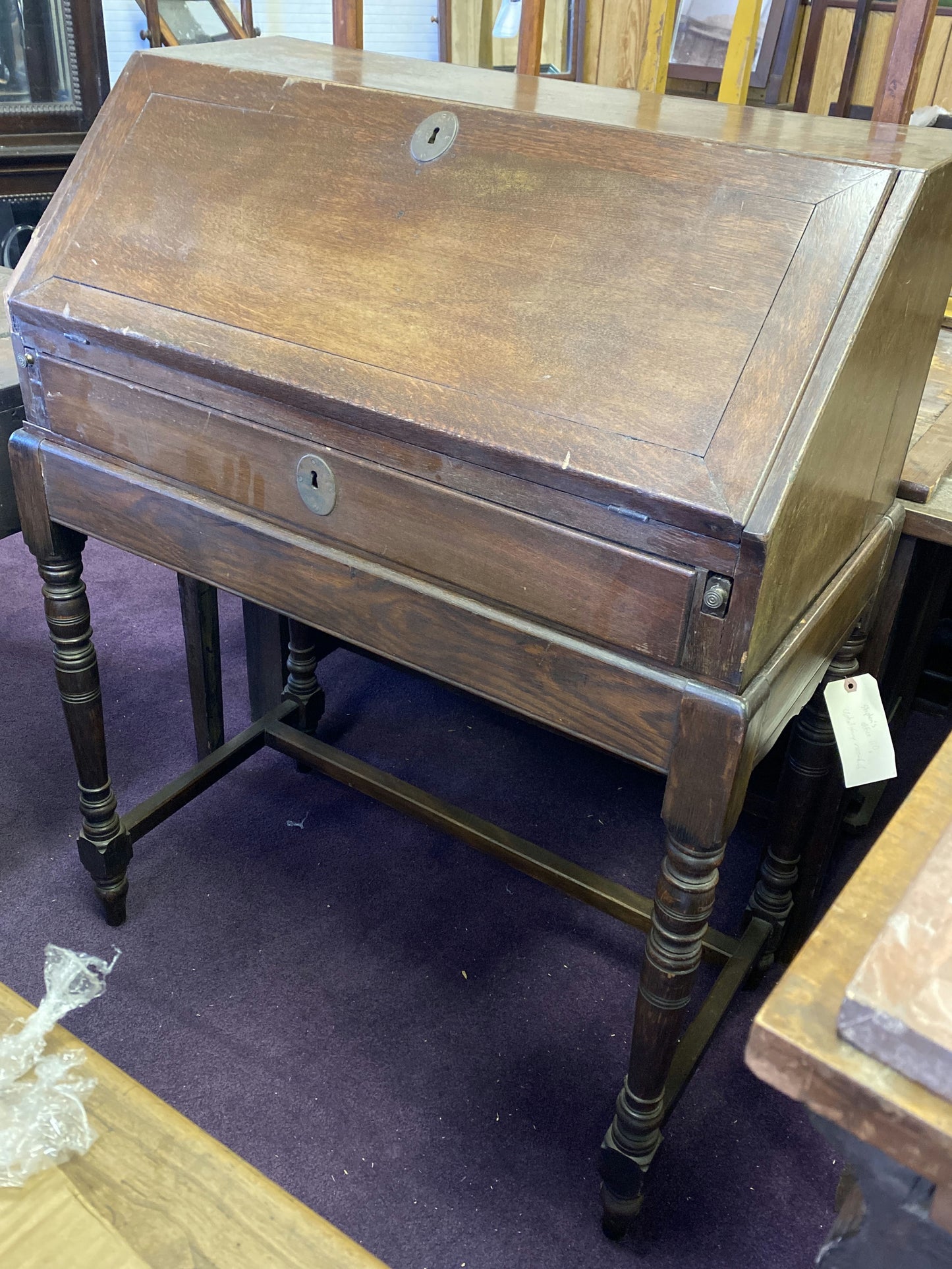 Secretary Desk On Stand