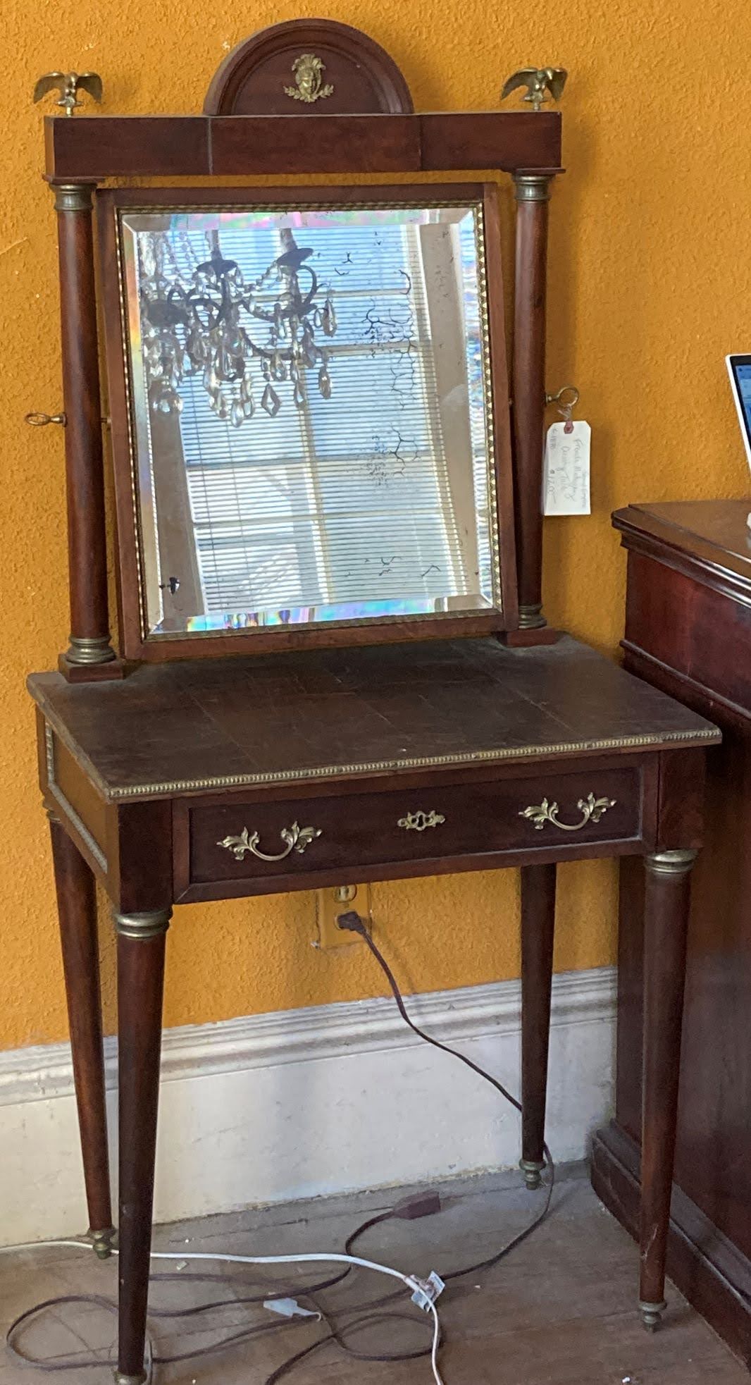 French Mahogany Second Empire Dressing Table