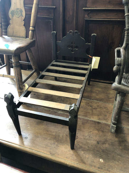 Folk Art Doll Bed