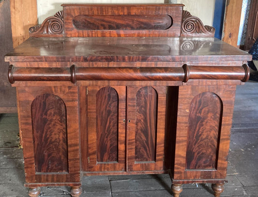 Sideboard With Scroll Front