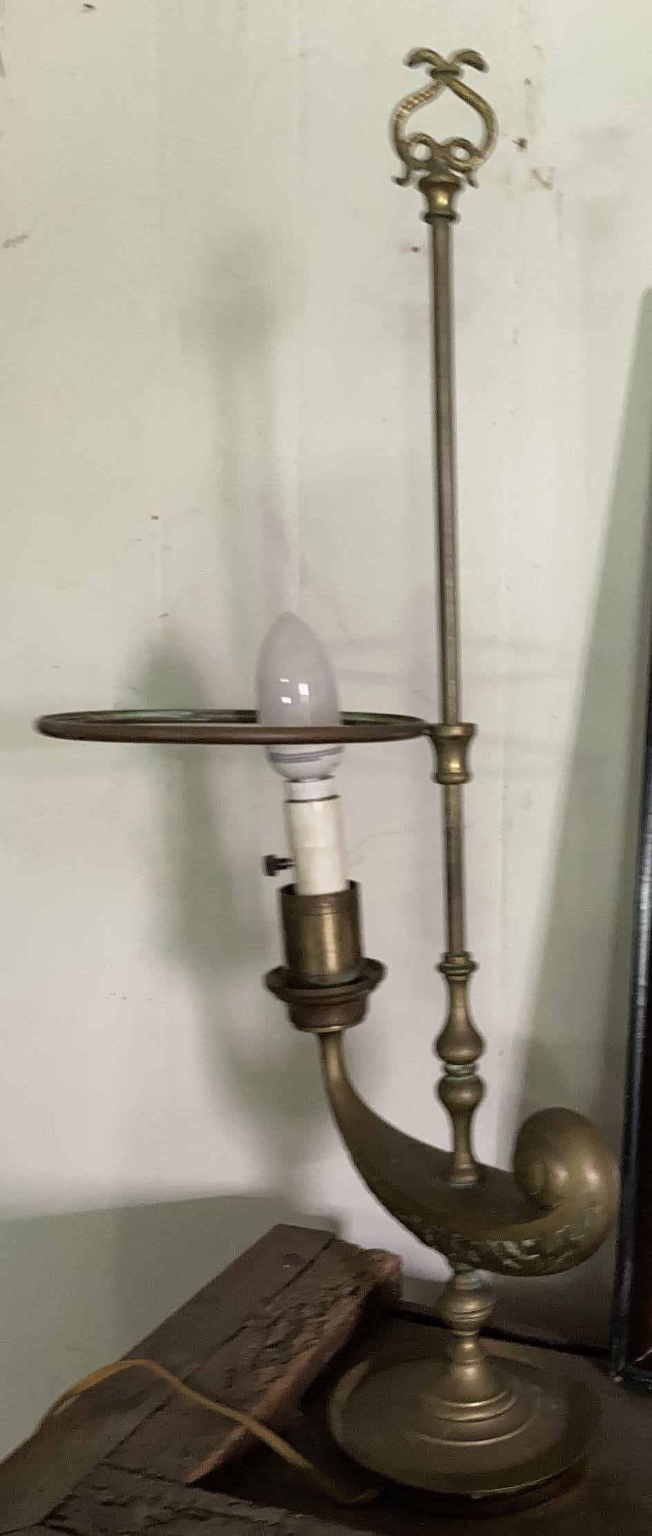 Oil Lamp Style Side Lamp