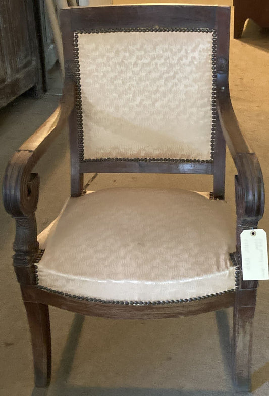 English Mahogany Armchair