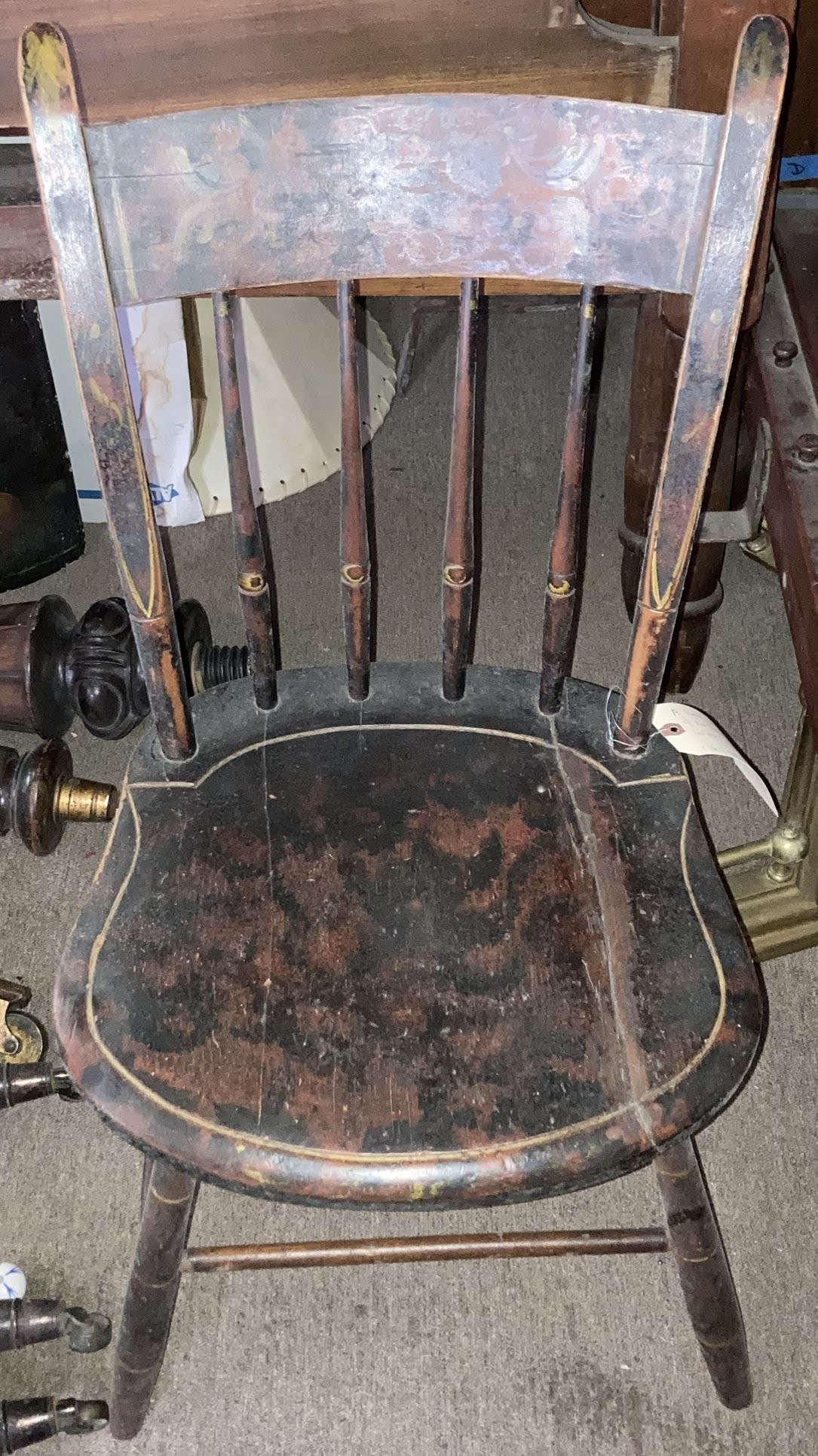 Painted American Windsor Chair