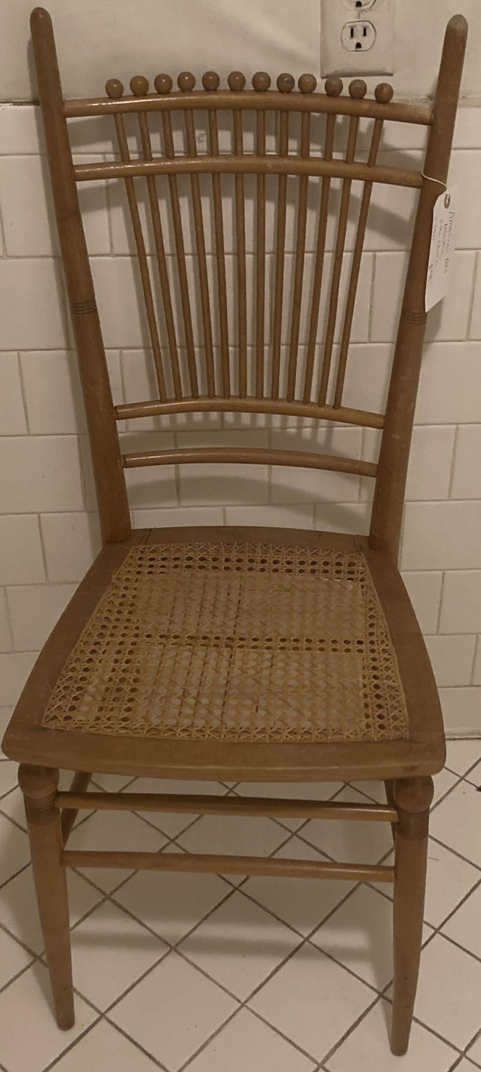 American Art Nouveau Side Chair