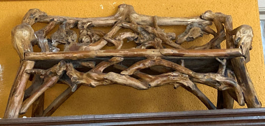 Child's Chinese Root Bench