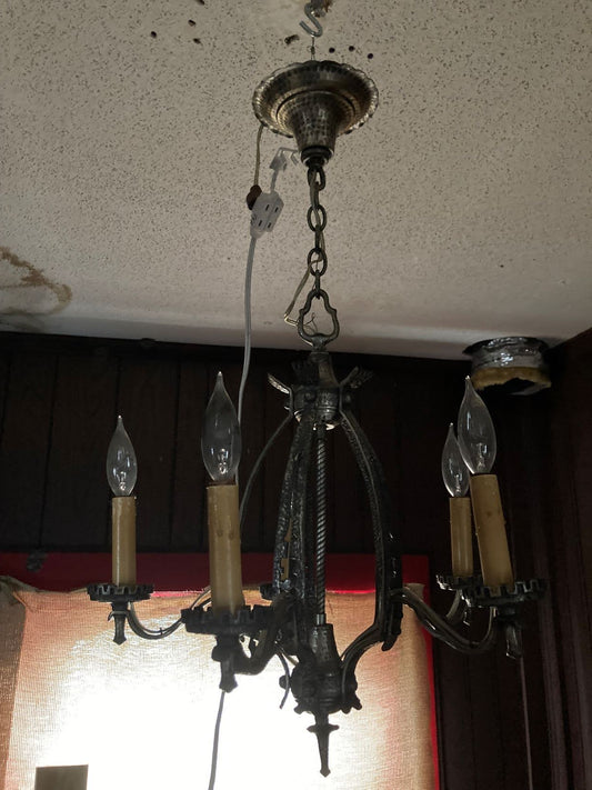 Small Metal Chandelier