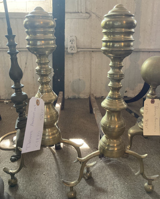 Brass Andirons