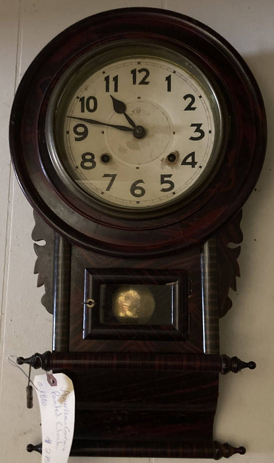 American Grain Painted Clock