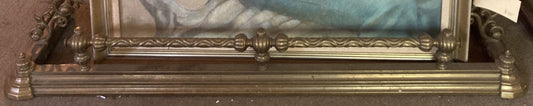 Ornate Brass Fire Fender