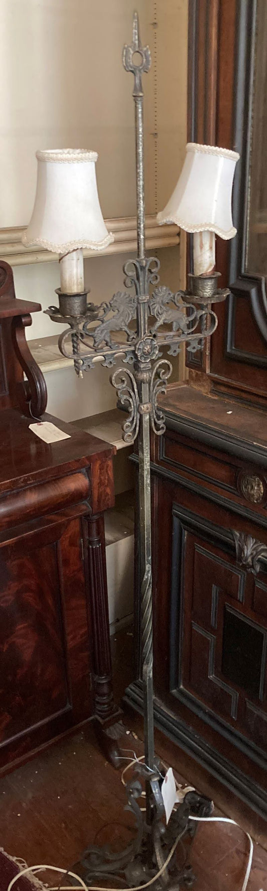 Cast Iron Lamp