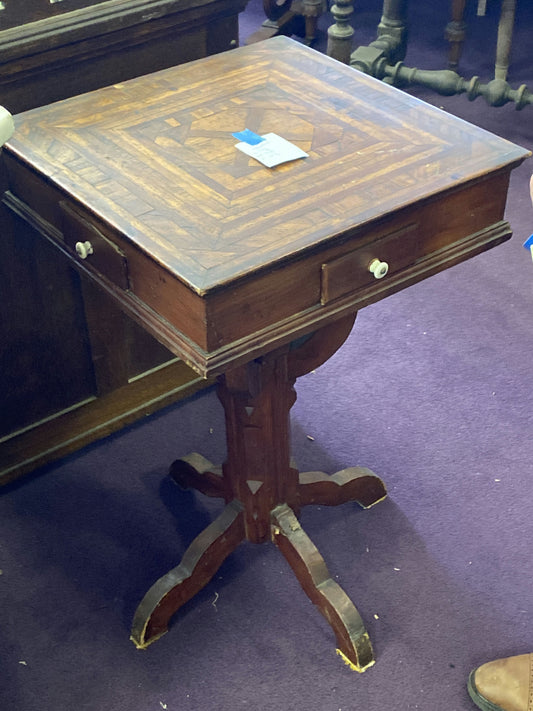 Small Pedestal Table