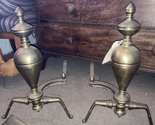 Pair of Anthropomorphic Andirons