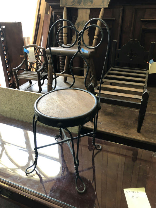 Metal Frame Child's Chair