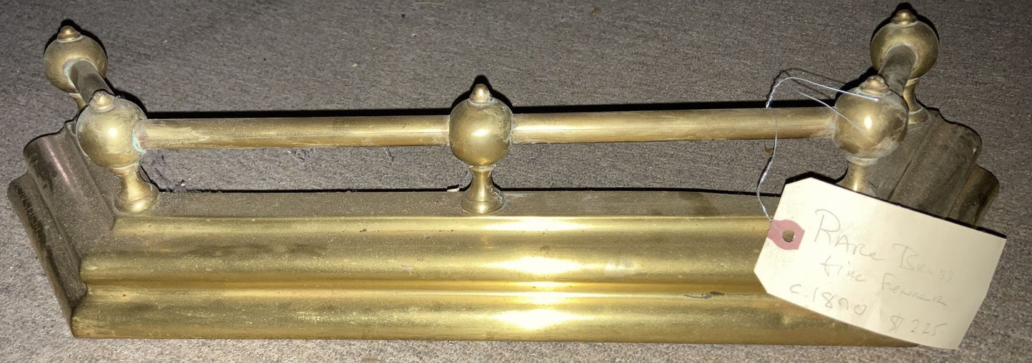 Rare Brass Fire Fender