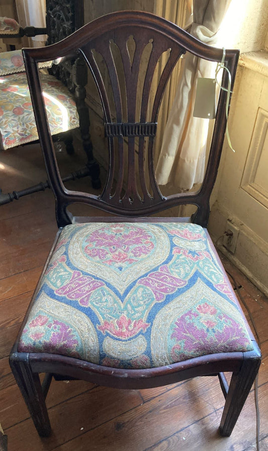 English Mahogany Side Chair